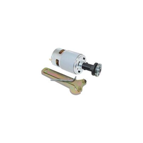 775 DC Moteur 12V/24V à engrenage double roulement à billes grand couple avec scie M10 Balde tige de connexion pour pièces de bricolage (1/5)