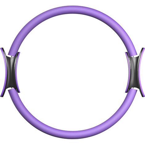 Elettrodomestici Anello Pilates Cerchio fitness portatile Anello per il corpo Anello yoga Attrezzatura per Pilates Yoga Fitness Allenamento 38cm3.5cm Anelli viola (1/5)