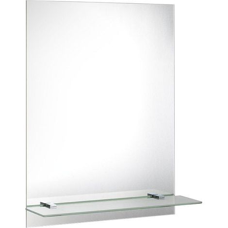Miroir avec trous pour étagère 60x80cm, cintres inclus (1/3)