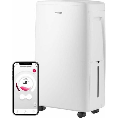 Sencor SDH 1028WH deumidificatore bianco silenzioso 10L/giorno (1/5)