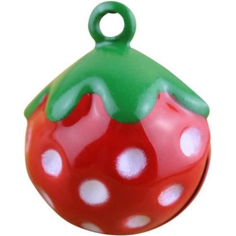 Cloche pour Animal de compagnie - Dessin animé - Rouge - Chien - Durable