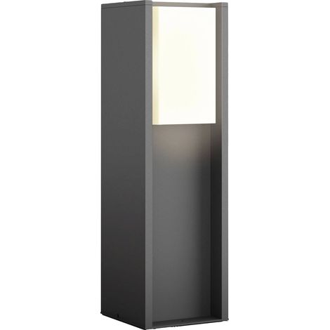 Philips Hue – Lampadaire extérieur Turaco E27 9.5W blanc chaud – Aluminium IP44 – Compatible Google Home et Alexa – 40.2 cm x 12.1 cm - X646981 (1/5)