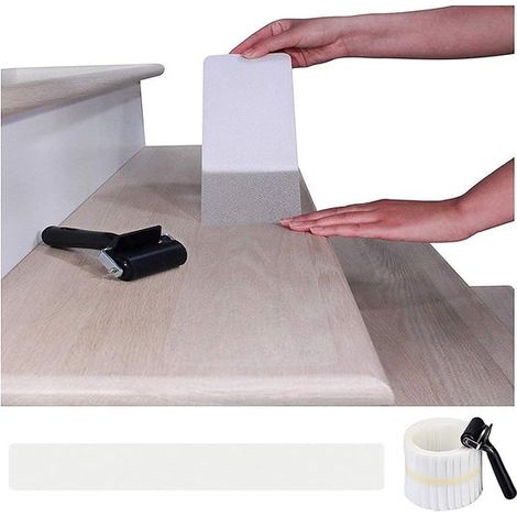 Tappetini per scale, tappetini autoadesivi resistenti per scale (1/5)