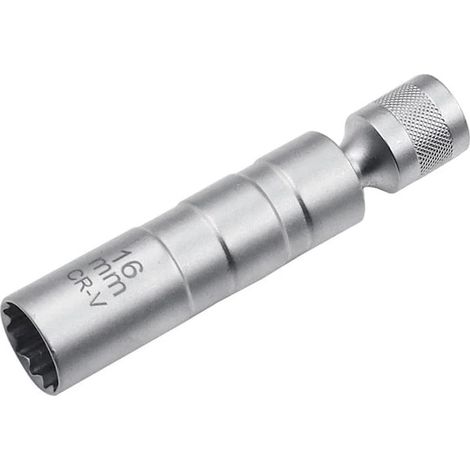 3 clés à bougie universelles 16 mm – Douille magnétique extra plate – Idéale pour BMW, Mercedes, VW, dépose rapide des allumeurs encastrés (1/3)