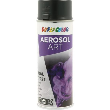 Aérosol - DUPLI-COLOR - ART COLOR - RAL 7021 - 400 ml - Mat