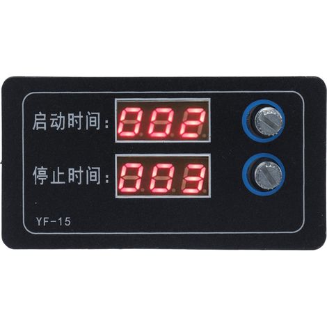 Module de commande de moteur YF-15 avec minuterie numérique et affichage LED pour générateur (1/5)