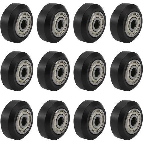 12 poulies en plastique 625Zz avec roulements pour imprimante 3D, compatibles avec -10 / -10S / C (1/5)