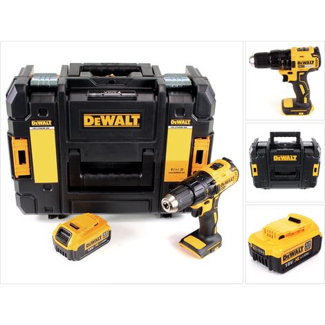 DeWalt DCD 777 Akku Bohrschrauber 18V 65Nm + 1x Akku 4,0Ah im TSTAK II Werkzeugkoffer - ohne Ladegerät (1/5)
