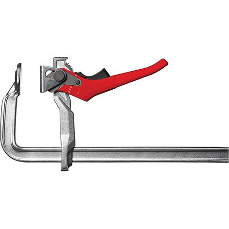 Bessey GH12 All-Steel Lever Clamp with 120mm Capacity and Sliding Toothed Caliper