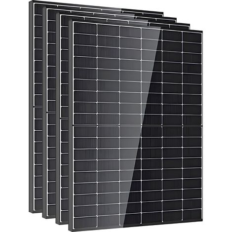 Lot de 4 Panneaux Photovoltaïques DMEGC 450W Bifaciaux Bi-verre – Haut Rendement – Installation Solaire