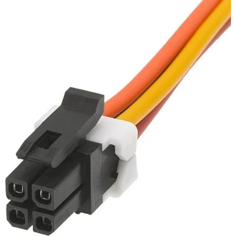 Molex Buchsengehäuse-Kabel  Polzahl Gesamt 4  451320410 1 St. Bulk