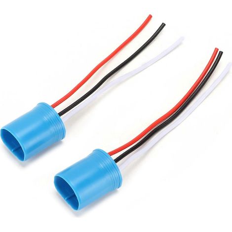 Lot de 2 connecteurs mâles pour faisceau de câbles, adaptateurs pour phares et feux antibrouillard de voiture. (1/4)