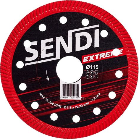 Diamantscheibe für Fliesen 115 mm extreme Sendi (1/3)