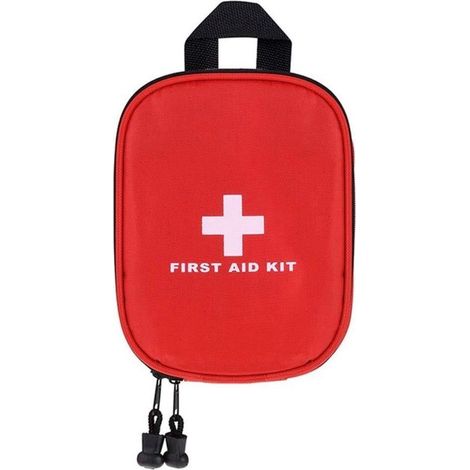 Trousse de Premiers Secours en Nylon, Sac de Premiers Soins Compact et léger pour Voiture, Plein air, Bateau, Camping, randonnée (Sac Seulement) (1/5)