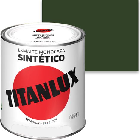 -CAHERSA- PINTURA TITANLUX VERDE MAYO 750 ML TITAN