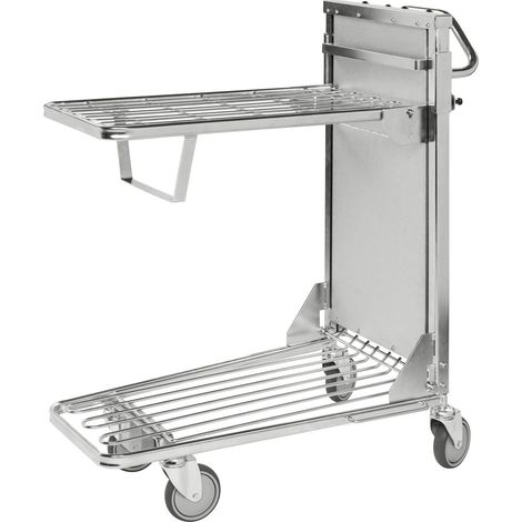 Carrello contenitore spesa 965 x 520 x 1100 carico 300Kg Kongamek KM4202-F-ERGO