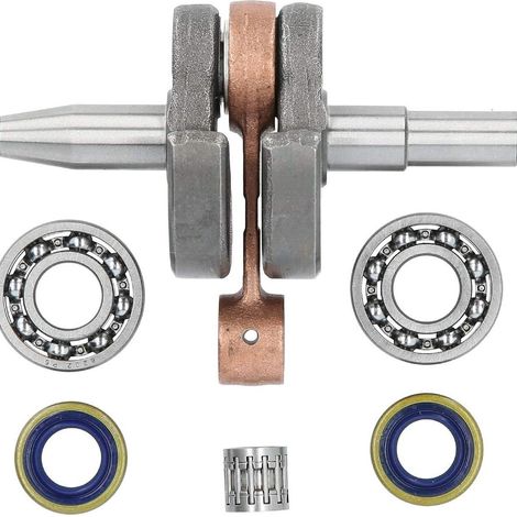 Vilebrequin et bielle, joints d'arbre, roulements compatible avec Husqvarna 61 66 266 268 272