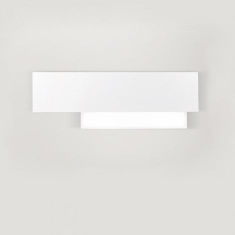 Doha Applique A/P 12W Led 1016Lm 3000K Blanc - Applique D'Intérieur En Aluminium Et Méthacrylate Bisatin - Gealuce (1/5)