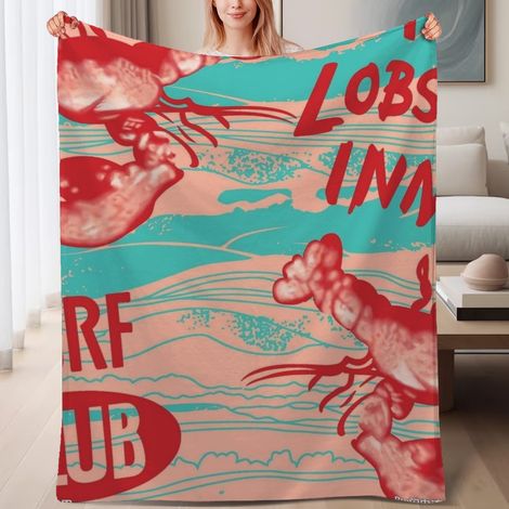 Couverture de lit en polaire, douce et chaude en microfibre pour le printemps, décoration intérieure, cadeau idéal pour femmes et hommes, 6080 pouces (1/4)