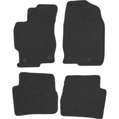 Tappetini dedicati per Mazda 6 II dal 2008 al 2012 - EVA A NIDO D'APE NERO (1/5)