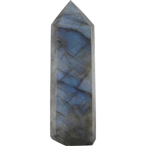 Pierre De Quartz Naturel - Prisme Hexagonal Double Pointe - Décoration Aquarium Et Jardin - Lot De 1 Pièce (1/5)