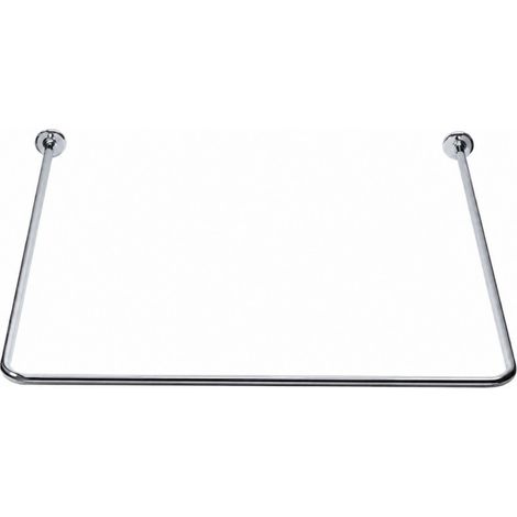 U-Stange 750x750 mm mit 2 Endstücken (1/3)