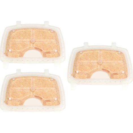 Lot de 3 filtres à air de rechange 1139 007 1800 pour tronçonneuses de jardin STIHL MS171 et MS181 (1/5)