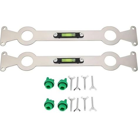 Vielseitiger und verstellbarer Rohrnivellierer mit hochpräziser Libelle – Ideal für die einfache und präzise Installation von Duschköpfen und Wasserhähnen im Haushalt.