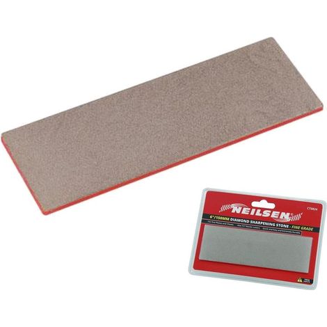 Neilsen Fine Grade Diamond Sharpening Stone Knife Blade Whetstone Honing Tool