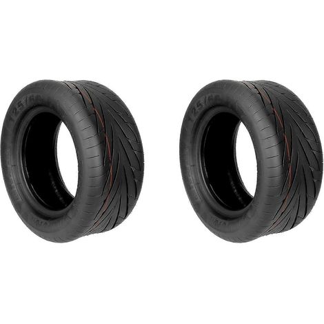 Lot de 2 NAIPUTUN 13 pouce Tubeless Pneus 125/60-7 13X5.00-7 aspirateur Pneu électrique Scooter aspirateur Pneu accessoires (1/5)