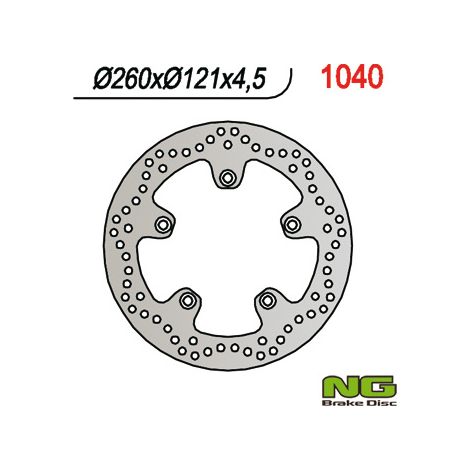 Disco de freno delantero Suzuki Burgman AN 250/400/650 (03-18) NG
