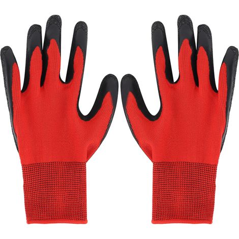 5 Paires de Gants de Jardinage Confortables et Respirants pour Travaux de Construction (1/5)