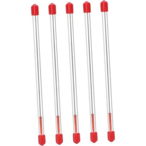 Aiguille pour Aérographe 0,3 MM Lot de 5 Aiguilles en Acier Inoxydable Accessoire pour Artistes Précision pour Peinture Utilisation Professionnelle et DIY (1/5)