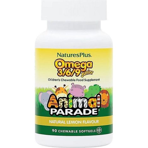 Nature's Plus Animal Parade Omega 3-6-9 Junior Softgels 90 (29994) (1/3)