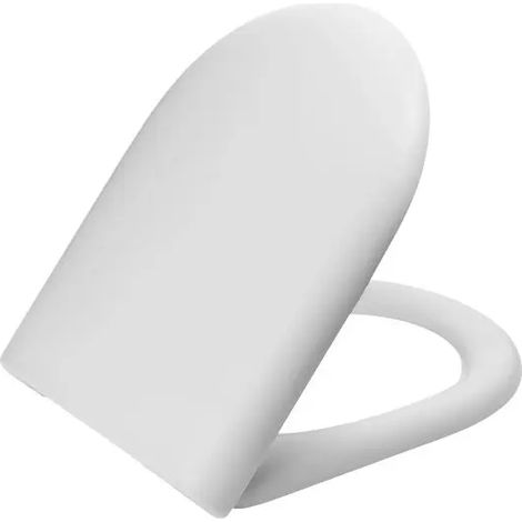 Toilettensitz Valencia Saniplast weiß, termoindurente, 33,6 × 41,5 cm