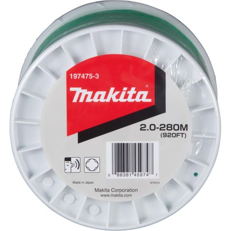 Makita Mähfaden Nylon 2 mm x 280 m - 197475-3 (1/3)