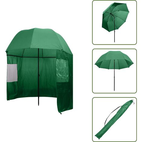 The Living Store Parapluie de pêche Vert 300x240 cm - Pêche à la ligne (1/5)