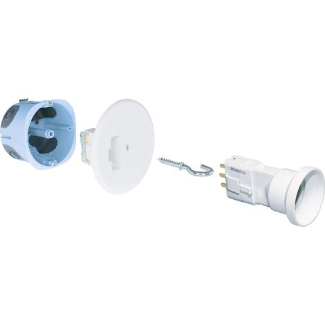 Kit punto central eurohm DCL casquillo E27 67 mm neutro