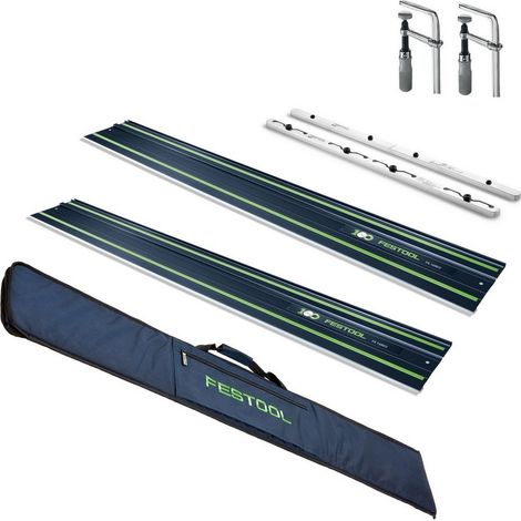 Festool 2x Führungsschiene FS1400/2 BL 100Y + Tasche FS-BAG + FSV/2 + FSZ 120 2X (1/5)
