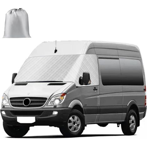 Bâche pare-brise pour Mercedes Sprinter NCV3 / VW Crafter 2006-2018, protection toutes saisons (1/5)