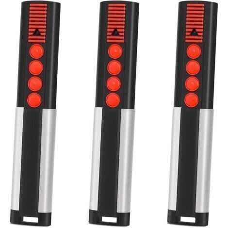 Lot de 3 Télécommande Portail 868MHz, Télécommande Porte de Garage 4 Canaux, Compatibles avec 4020 TX03-868-4, 4026 TX03-868-2, 4020V000, 4026V000 (1/5)