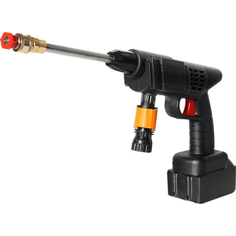 Herramientas para coche, lavadora eléctrica doméstica, herramientas recargables para lavado de coches, pistola de agua de lavado de coches de alta presión inalámbrica universal de alta potencia (1/5)