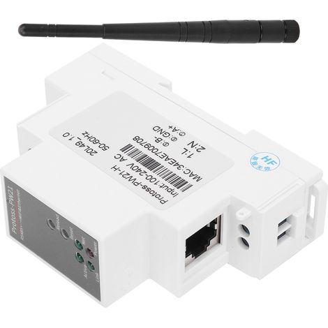RS485-zu-WLAN/Ethernet-Seriell-Server-IP für ECos mit Antenne PW21-H AC 100-240 V (1/5)