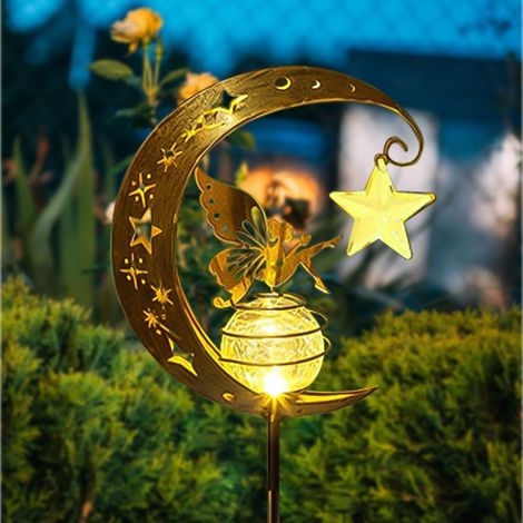 Lampes Solaires de Jardin, Lumière Solaire Extérieure Jardin Decoratif, LED Boule de Verre Lumière de Jardin Lumière, decoration jardin exterieur pour Patio, Cour, Maison, Mariage Et La Fête (1/5)