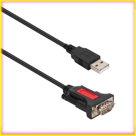 keenso Câble de connecteur d'imprimante USB sur RS232 Câble D'impression en Série Transmission de Signal informatique rangement (1/5)