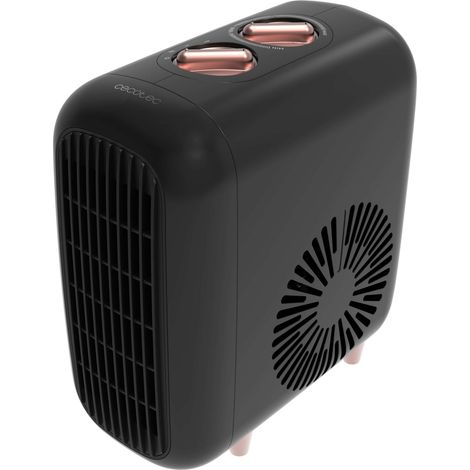 Radiador eléctrico Cecotec 2000 W negro diseño vertical