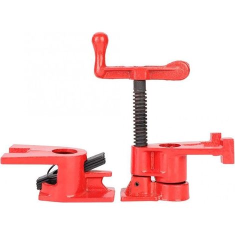 3/4" Serre-Joint Tube Collier Serrage Rapide – Set Établi Bois – Serre-tubes à Visser (1/5)