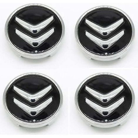Lot de 4 enjoliveurs de roue pour Citroën C2 C4 LC5 60 mm, étanches, accessoires