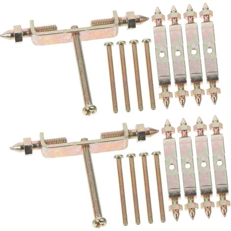 Boîte de jonction électrique en PVC doré lot de 10 support (1/5)