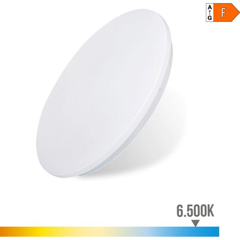 Aplique led circular de superficie 24w 6500 k 2490 lm ø38 x 6,2 cm (1/5)